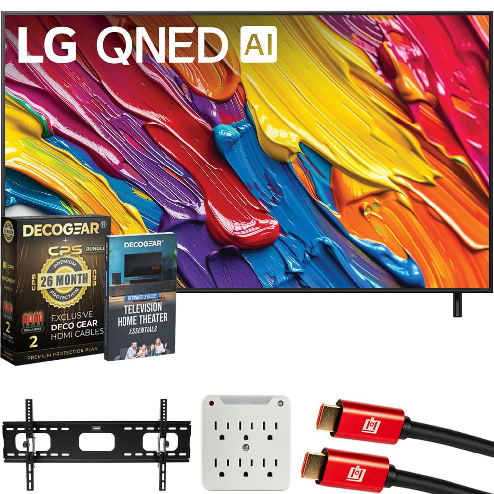 Amazon.com: LG 43 inch QNED AI 4K QNED82A Smart TV (2025) Bundle